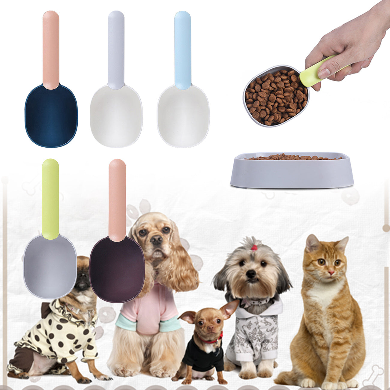 Measuring Dog Food Scoop