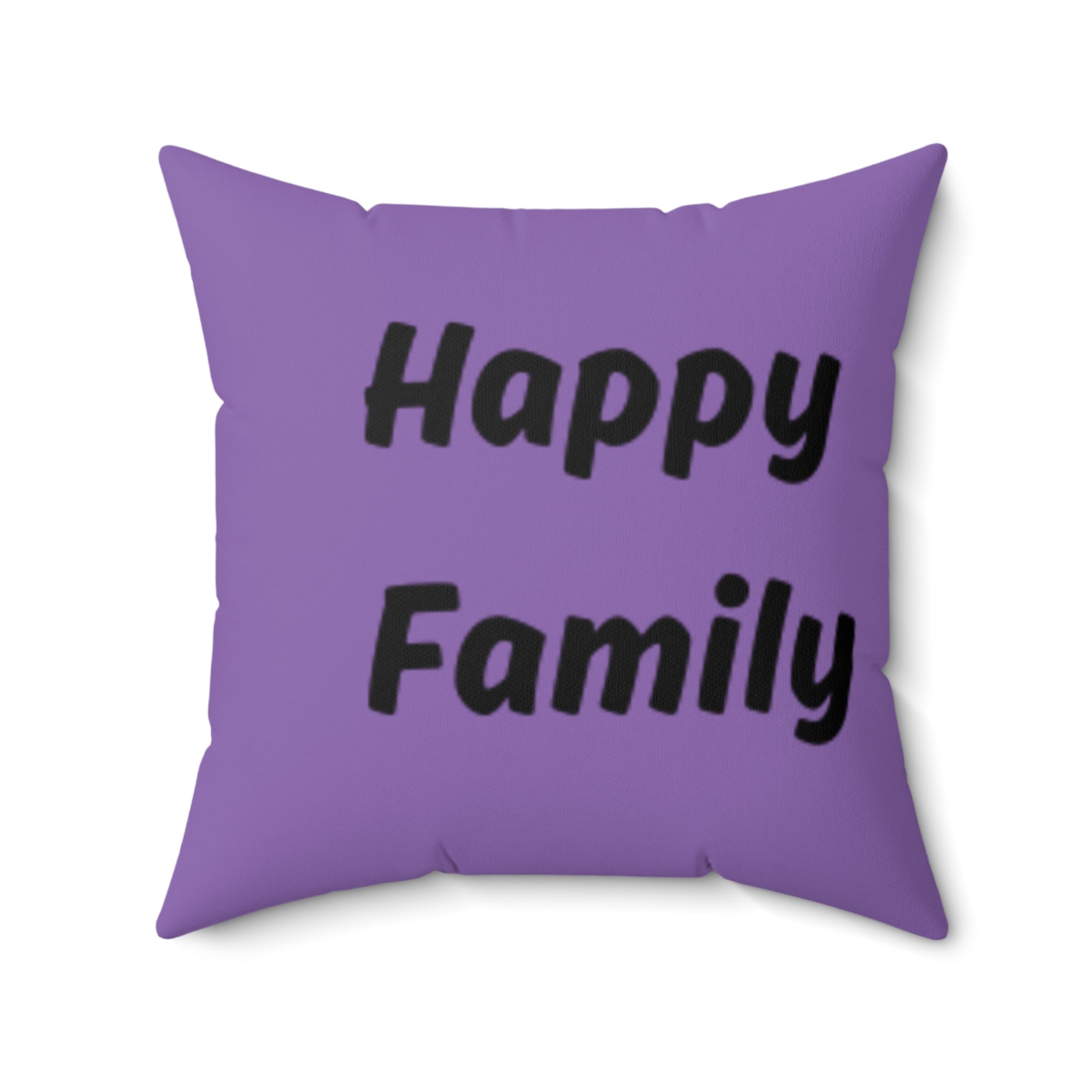 Custom Photo Family Pillow — “Happy Family”