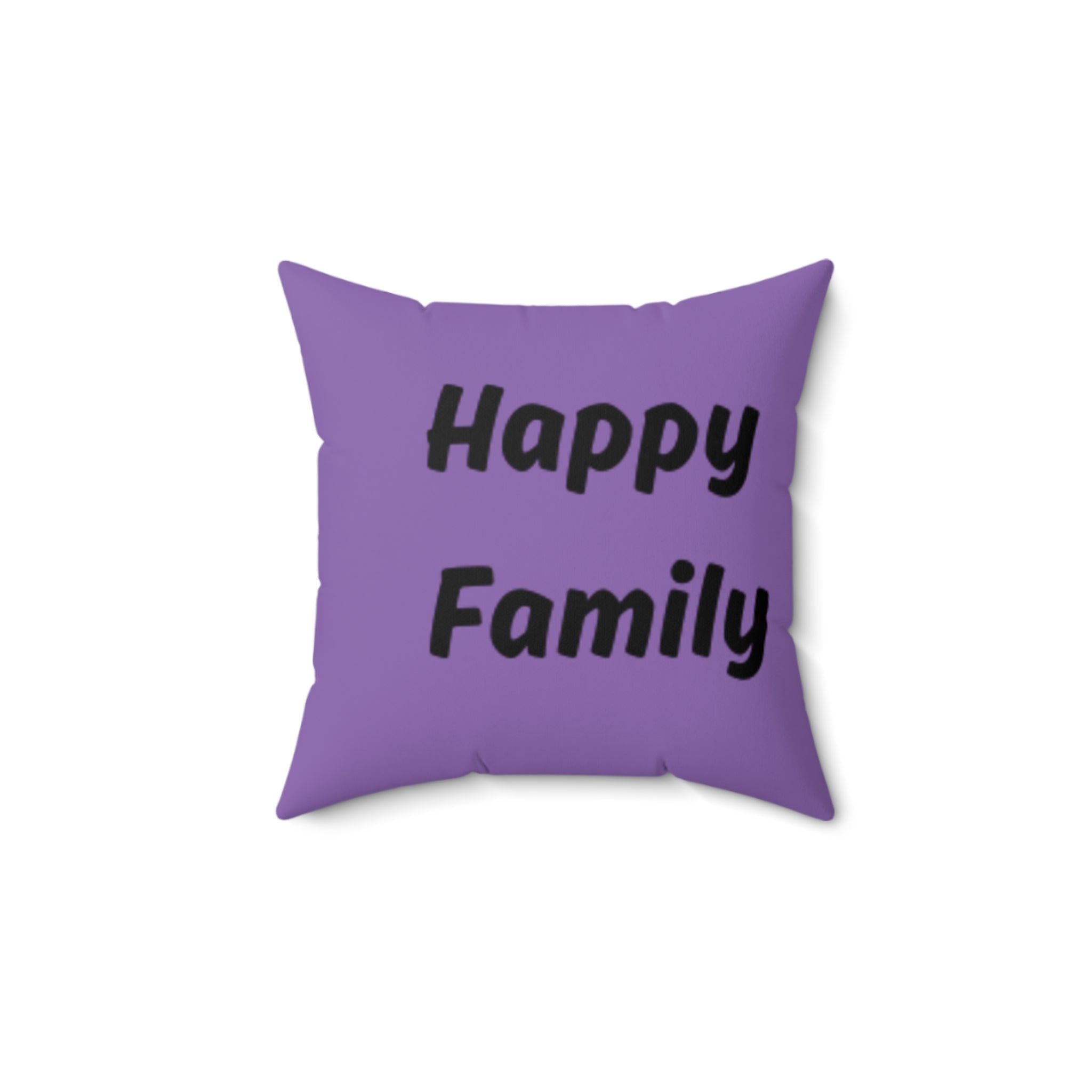 Custom Photo Family Pillow — “Happy Family”