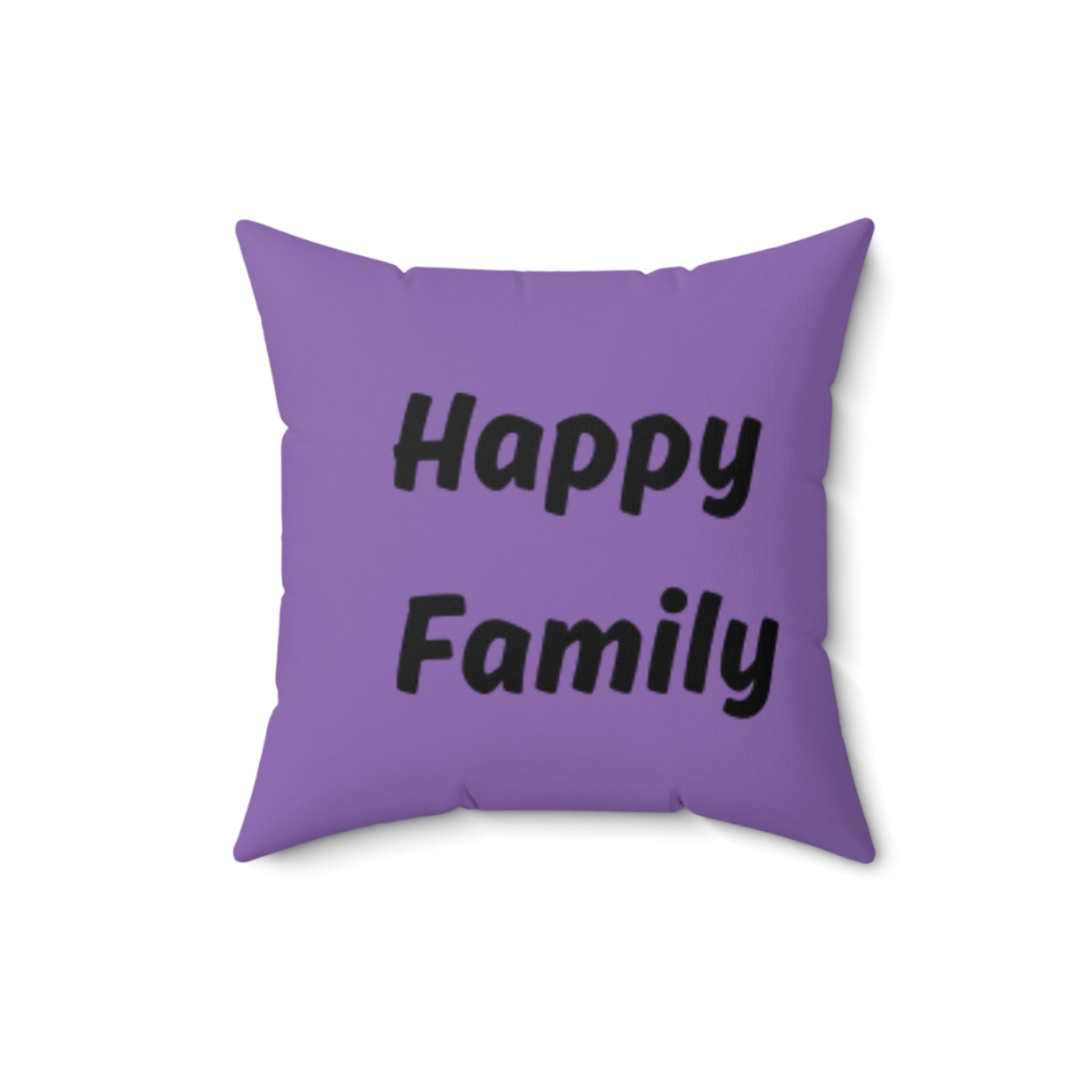 Custom Photo Family Pillow — “Happy Family”