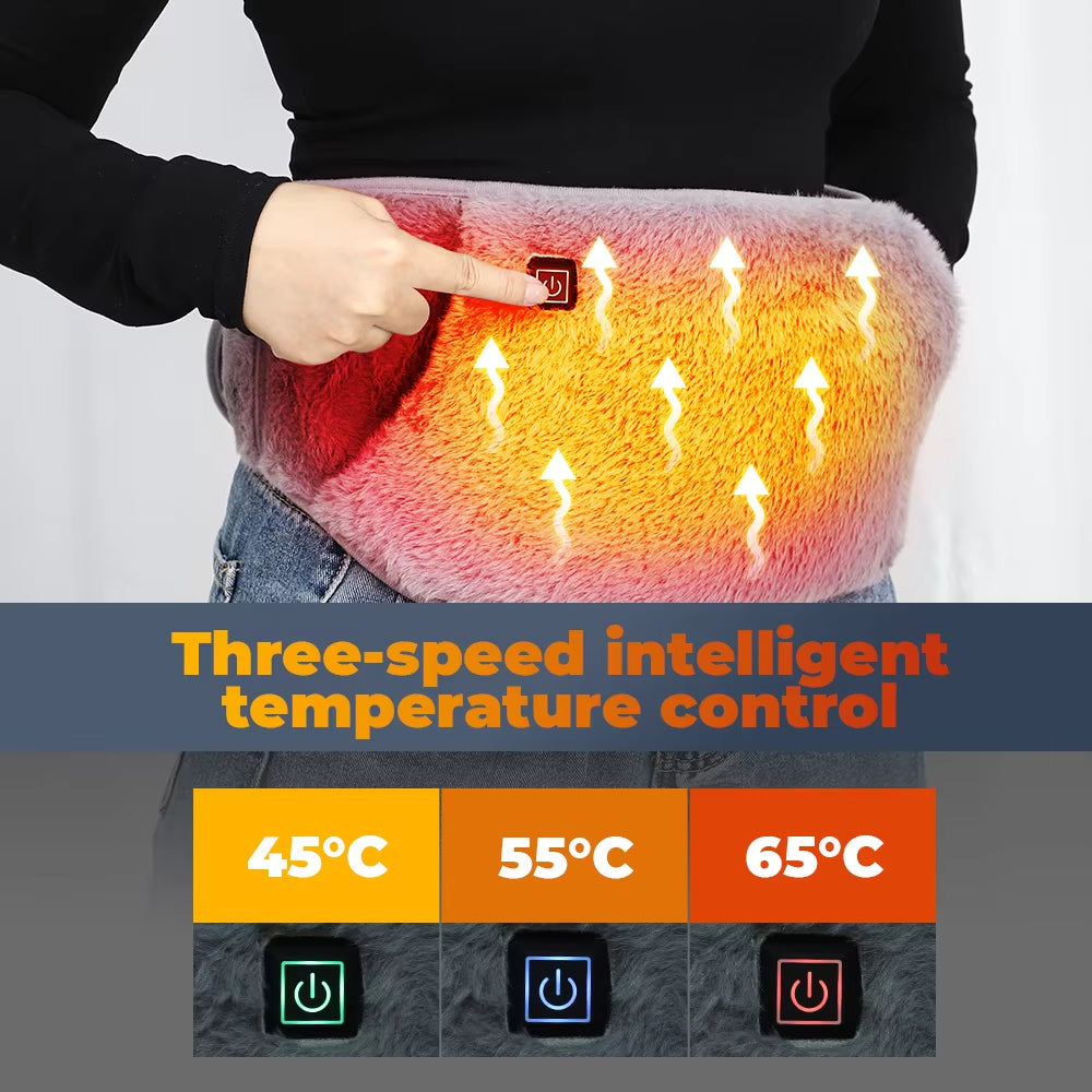 Electric Heated Waist Belt For Period Cramps