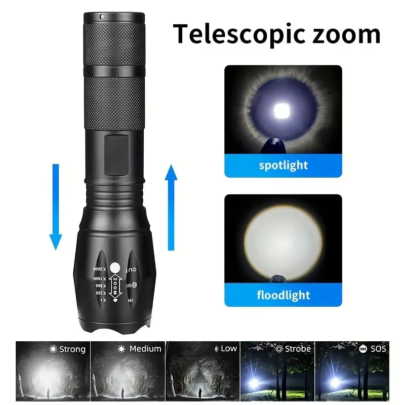LED Tactical Flashlight