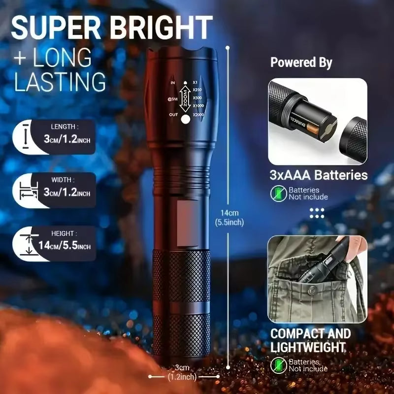 LED Tactical Flashlight