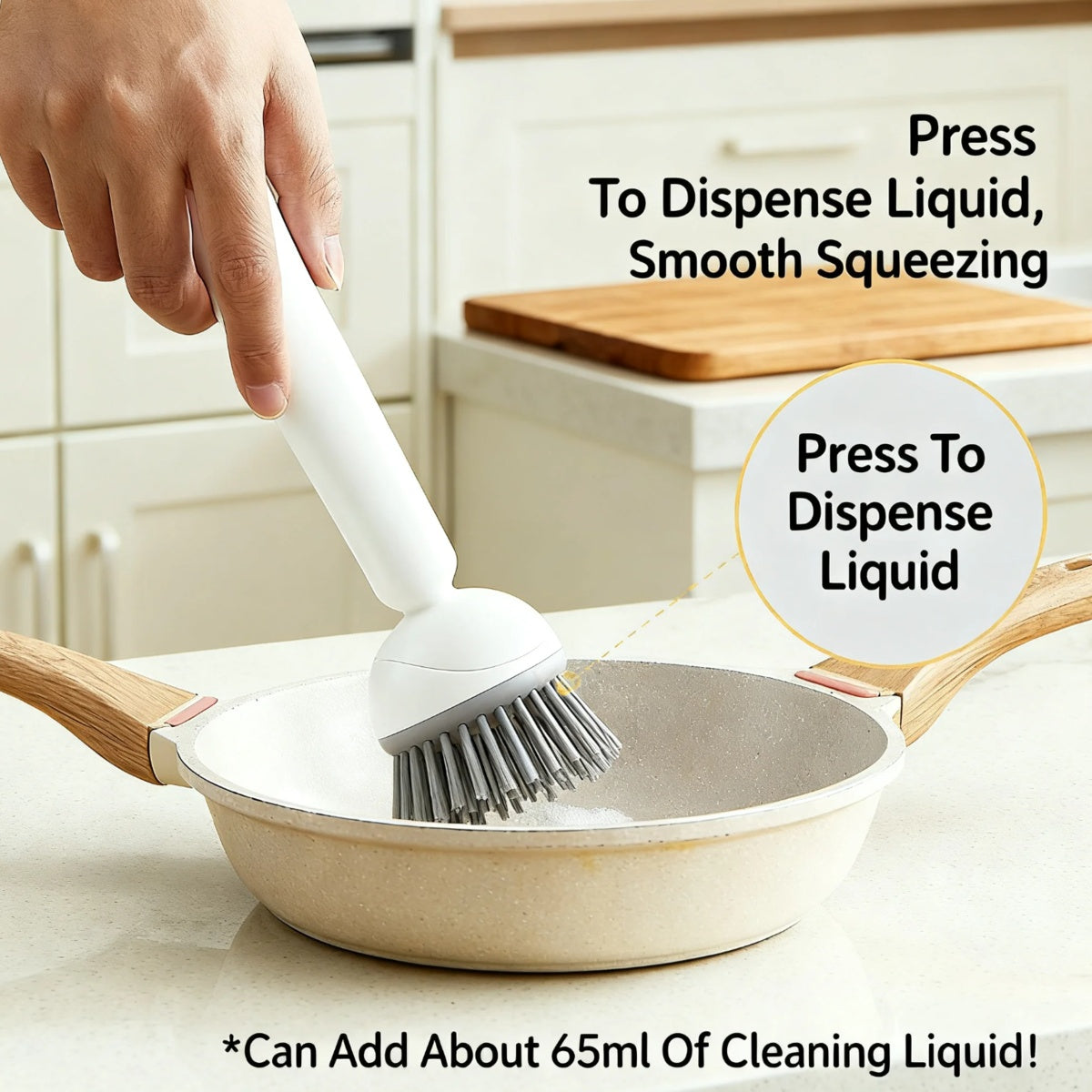 Kitchen Cleaning Brush For Pans