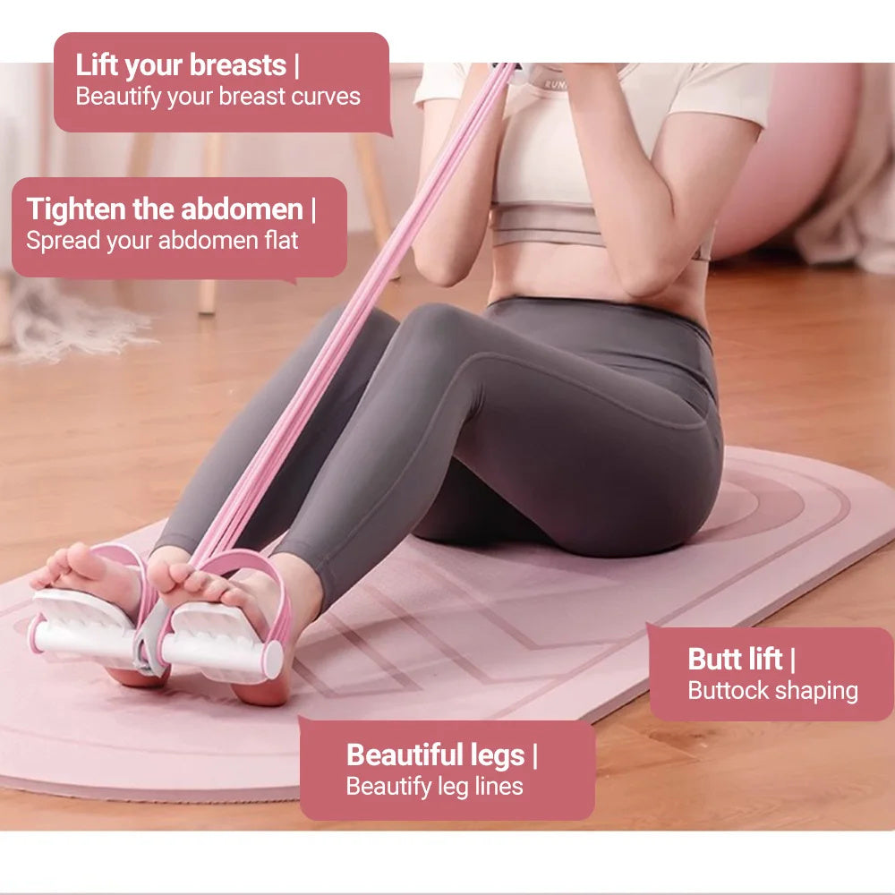 Woman Yoga Pedal Puller