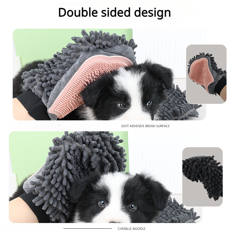 Pet Bathing Brush 2-in-1