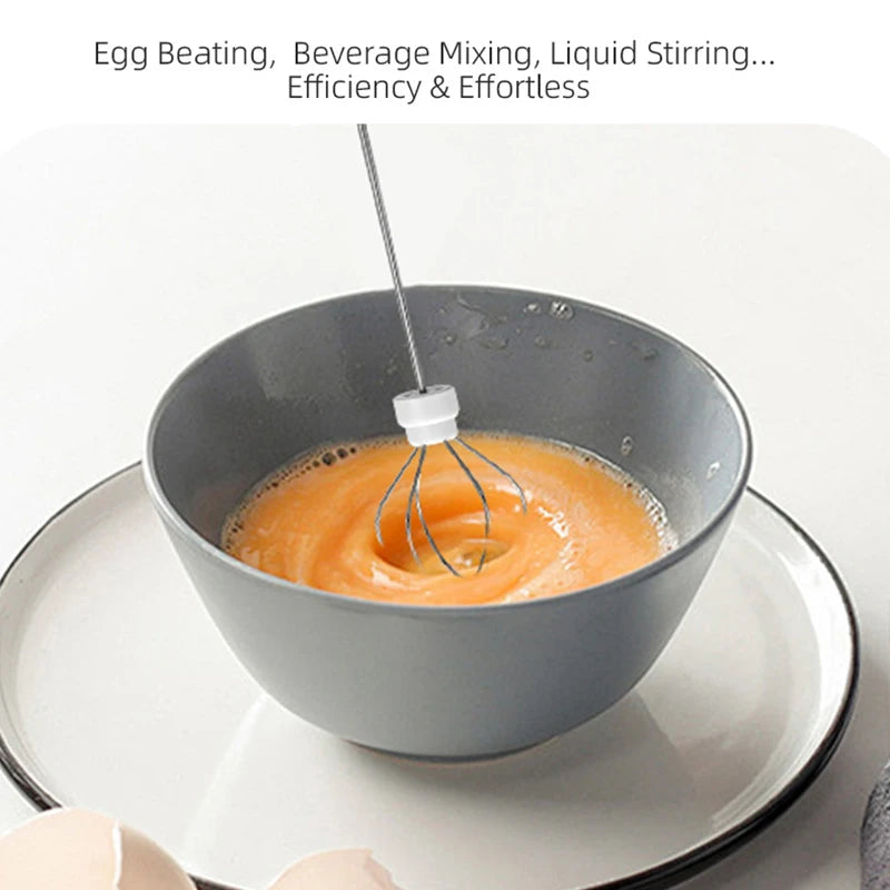 Electric Milk Frother Whisk