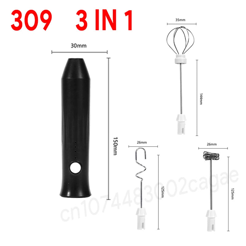 Electric Milk Frother Whisk