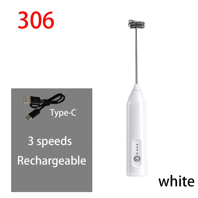 Electric Milk Frother Whisk