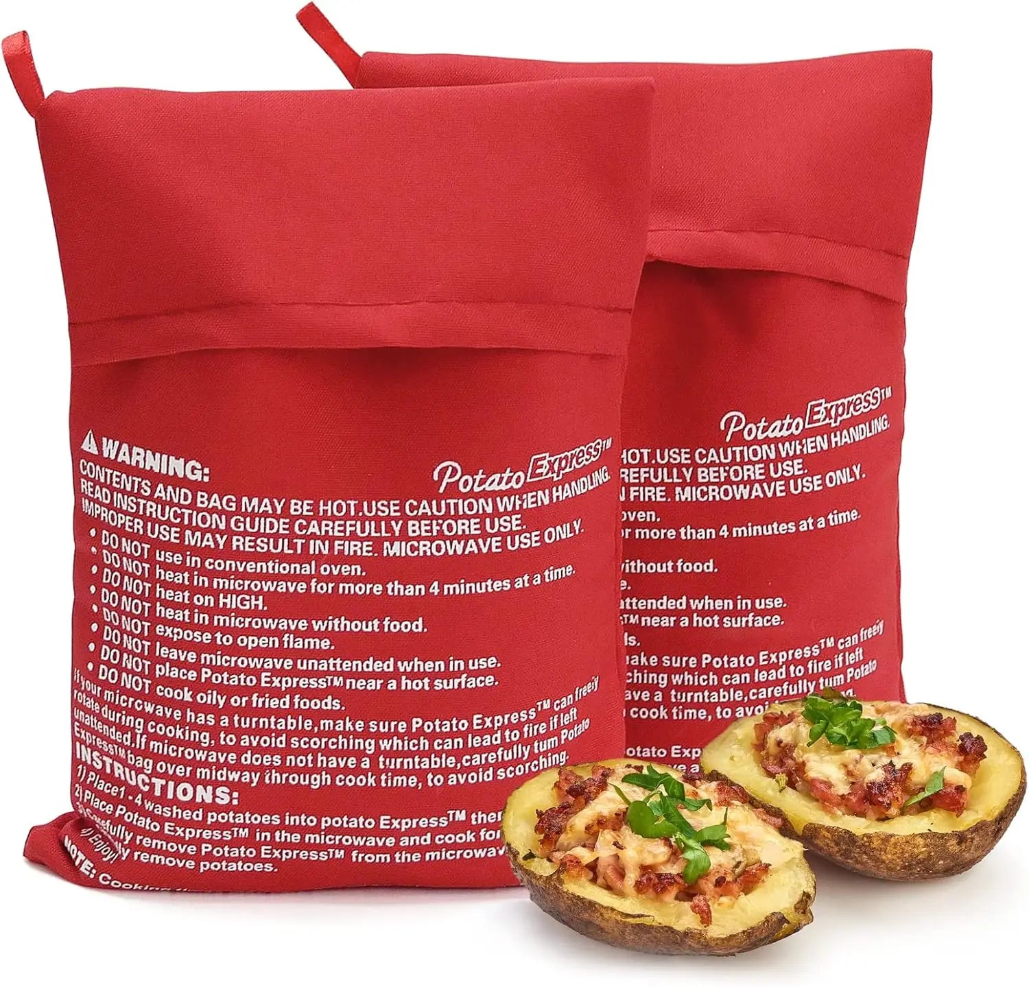 1/2pcs Microwave Oven Potato Cooker Bag