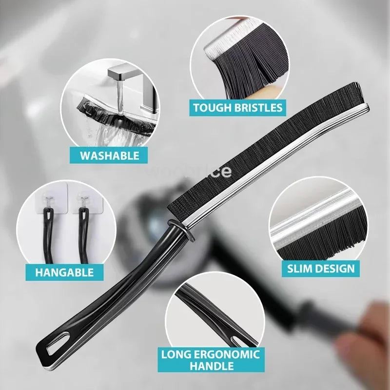 Hard Bristle Crevice Brush