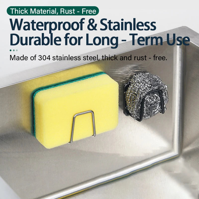 Kitchen Sink Sponge Holder Stainless Steel