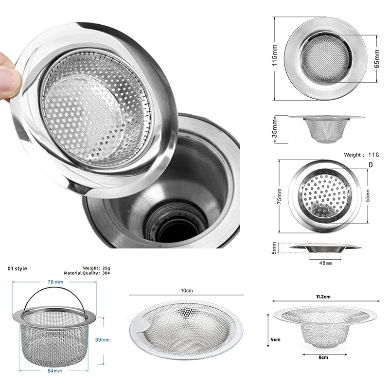 Stainless Steel Drain Strainer