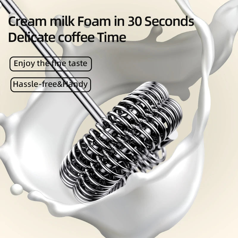 Electric Milk Frother Whisk