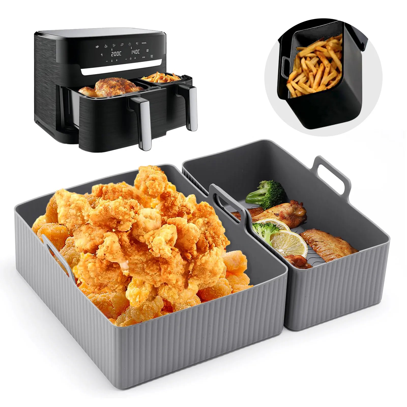 Silicone Air Fryer Mats