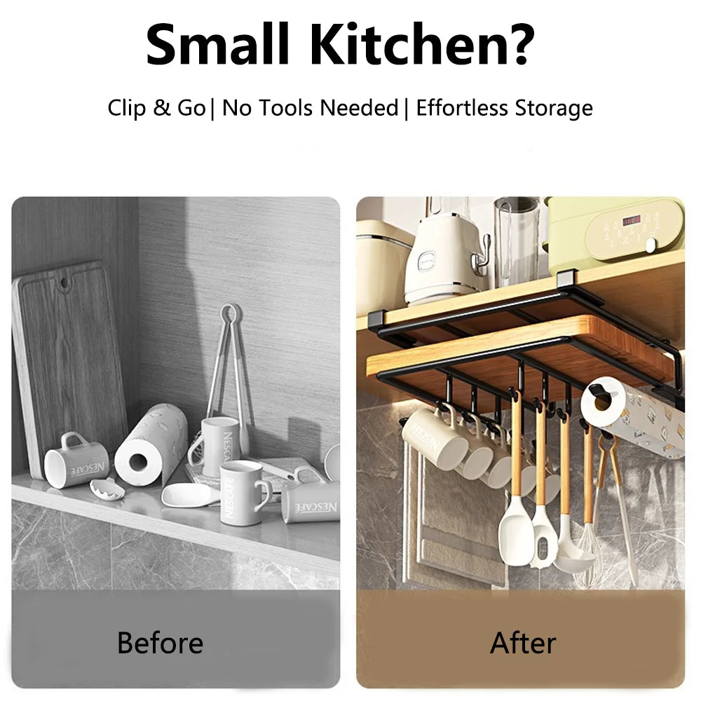 Kitchen Under Cupboard Storage Shelf