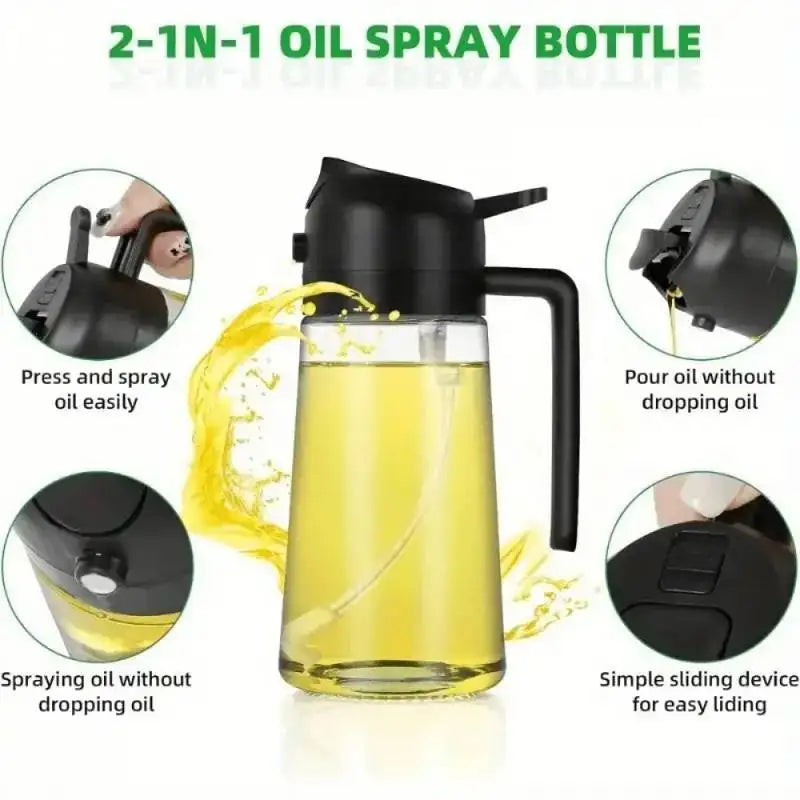 Oil Sprayer Dispenser Bottle