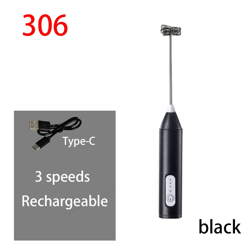 Electric Milk Frother Whisk
