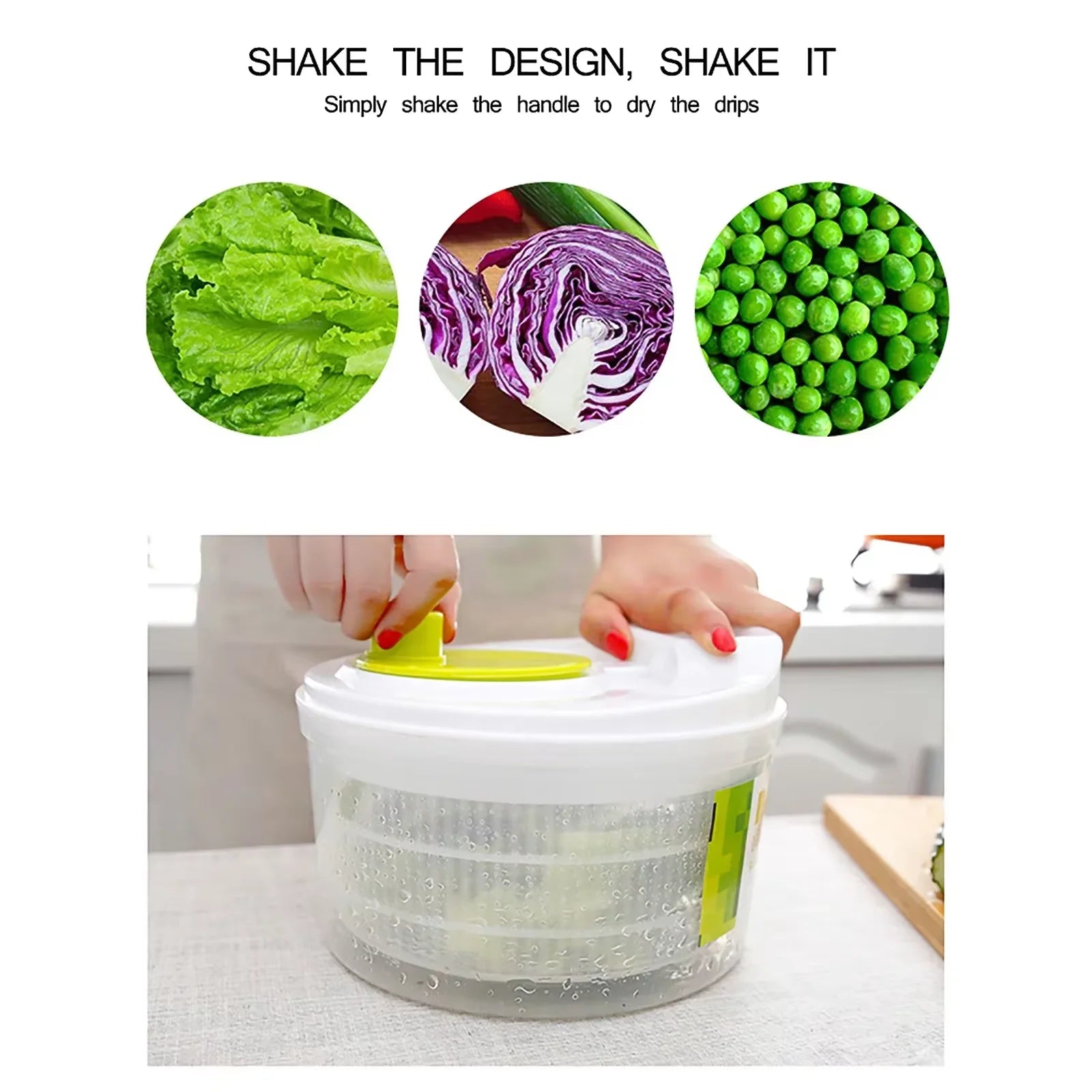 Salad Spinner Vegetable Washer