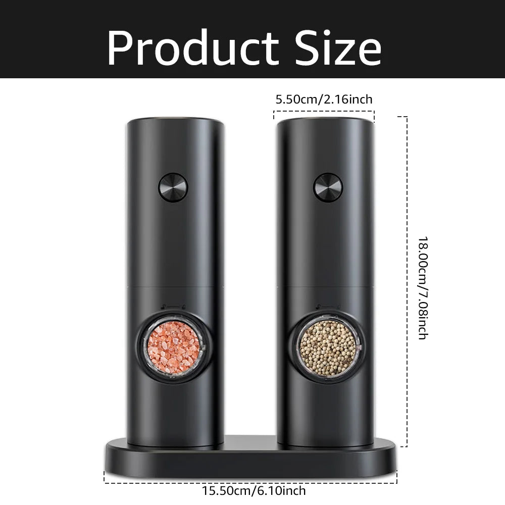 Automatic Battery Salt Pepper Grinder