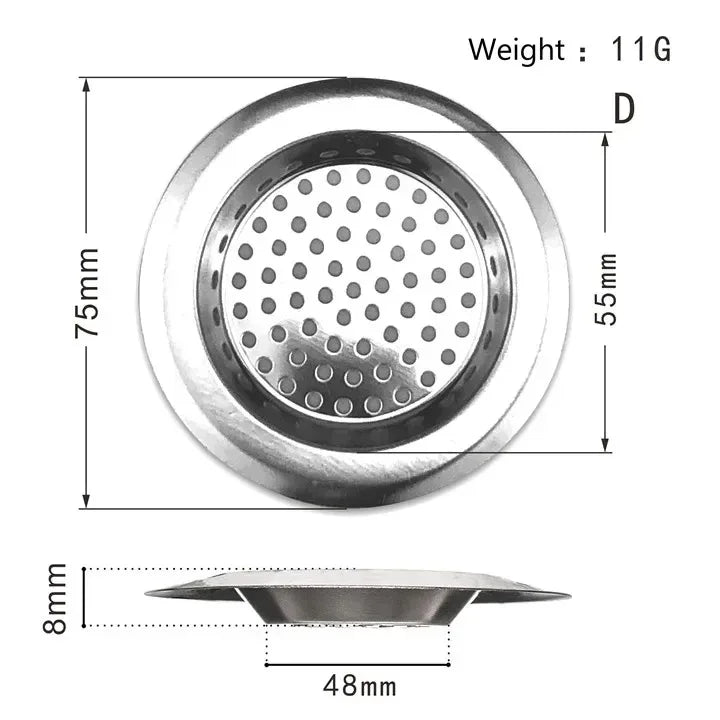 Stainless Steel Drain Strainer