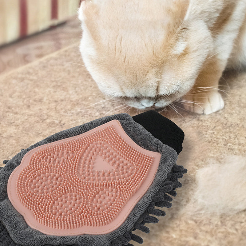 Pet Bathing Brush 2-in-1